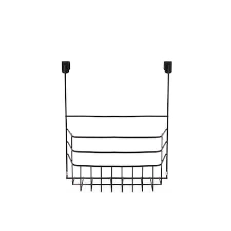 Kenney Mfg Inside the Cabinet Single Tier Basket Caddy, Black KN61607